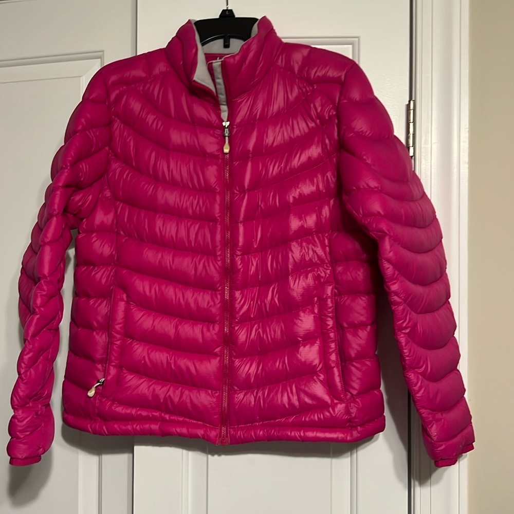 Lands End Down jacket sz L 14/16